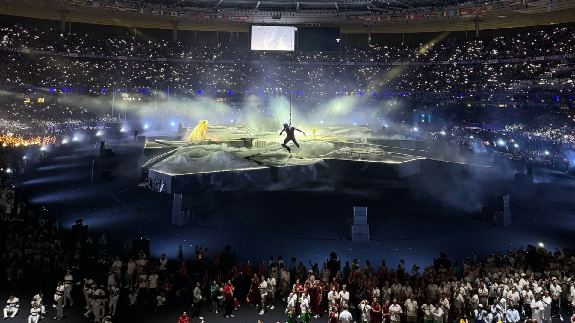 Nat Cook Paris 2024 Closing Ceremony performance